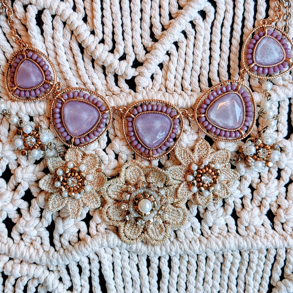 Francesca's Gold Statement Necklaces ✨